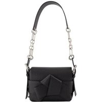 Acne Studios Shoppers - Musubi Shoulder Bag - Leather - Black in zwart