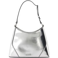 Staud Shoppers - Linda Shoulder Bag - Leather - Silver in zilver