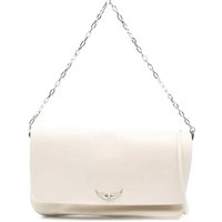 Zadig & Voltaire Clutches - Large Rock Eternal Clutch Bag in beige