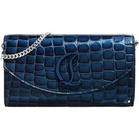 Christian Louboutin Clutches - Loubi54 Clutch Bag in blauw