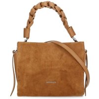 Coccinelle Shoppers - Boheme Suede Shoulder Bag in bruin