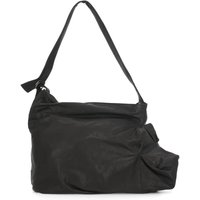 Discord X Yohji Yamamoto Shoppers - Leather Shoulder Bag in zwart