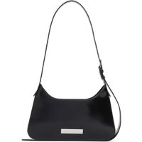 Acne Studios Shoppers - Platt Mini Black Patent Calf Leather Shoulder Bag in zwart