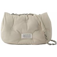 Maison Margiela Shoppers - Glam Slam Flap Medium Hobo Bag - Leather - Beige in beige