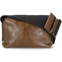 Uma Wang Shoppers - Brown Leather Shoulder Bag in bruin