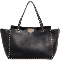 Valentino Garavani Shoppers - Medium Tote Rockstud in zwart