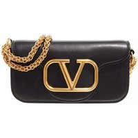 Valentino Garavani Hobo bags - V Logo Small Shoulder Bag Leather in zwart