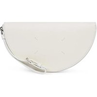 Maison Margiela Clutches - White Saffiano Leather Clutch Bag in wit