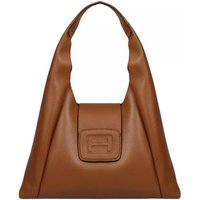 Hogan Shoppers - Logo One Shoulder Bag in bruin