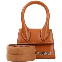 Jacquemus Shoppers - Light Brown Leather Le Chiquito Homme Bag in bruin