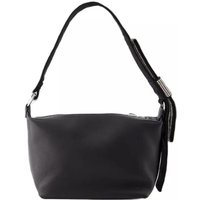 Kara Shoppers - Hobo Bow Bag - Leather - Black in zwart