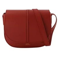 A.P.C. Shoppers - Betty Crossbody - Leather - Smoked Red in rood