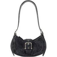 Osoi Shoppers - Hobo Brocle Hobo Bag - Black - Leather in zwart