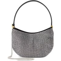 Magda Butrym Shoppers - Medium Vesna  Hobo Bag  - Black - Strass in zilver