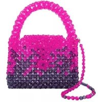 Germanier Shoppers - Ss23bg01 Hobo Bag - Multi - Pearl in paars