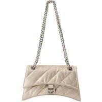 Balenciaga Shoppers - Crush Chain S Crossbody - Leather - Beige in beige