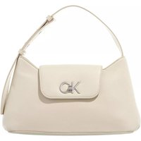 Calvin Klein Hobo bags - Re Lock Shoulder Bag Md in beige