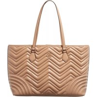 Gucci Shoppers - GG Marmont Large Shopping Bag Matelassé Leather in beige