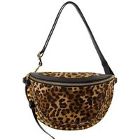 Isabel Marant Shoppers - Skano Shoulder Bag - Leather - Leopard Print in bruin