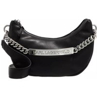 Karl Lagerfeld Hobo bags - Medium Half Moon Bag in zwart