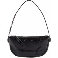 Karl Lagerfeld Hobo bags - K/Swing Sm Shoulderbag Patent in zwart