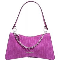 Karl Lagerfeld Hobo bags - K/Seven Element Sp Shb Suede in paars