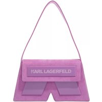 Karl Lagerfeld Hobo bags - Icon K Shoulderbag Suede in paars