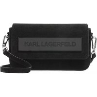 Karl Lagerfeld Shoppers - K/Essential K Sm Flap Shb Sued in zwart