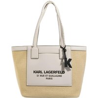 Karl Lagerfeld Shoppers - Rsg Raffia Lg Tote in beige