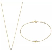 Isabel Bernard Kettingen - Cadeau D'Isabel Collier And Bracelet Giftset in gold