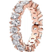 Pandora Ringen - 14k Rose gold-plated ring withcubic zirconia in gold