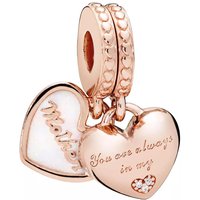 Pandora Charms - You're Always in My Heart Teilbarer Charm-Anhänger in quarz