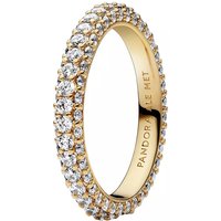 Pandora Ringen - Pandora Timeless Pavé Single-row in gold