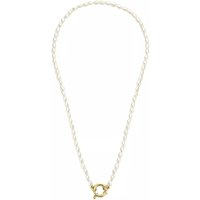 Isabel Bernard Kettingen - Aidee Marissa 14 karat necklace with Freshwater pe in gold