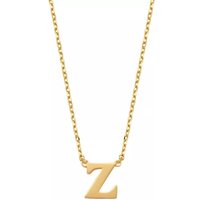 Isabel Bernard Kettingen - Le Marais Chloé 14 Karat Initial Necklace Letter Z in gold