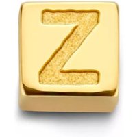 Isabel Bernard Charms - Z Gold Le Carré Felie 14 Karat Cube Charm in gold