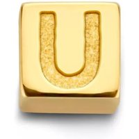 Isabel Bernard Charms - U Gold Le Carré Felie 14 Karat Cube Charm in gold