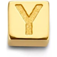 Isabel Bernard Charms - Y Gold Le Carré Felie 14 Karat Cube Charm in gold