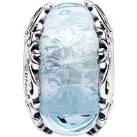 Pandora Charms - Disney sterling silver charm with light blue Muran in blue