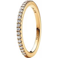 Pandora Ringen - 14k Gold-plated ring withcubic zirconia in gold