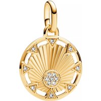 Pandora Charms - ME Power of the Light Sun Medallion Charm in gold