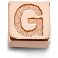 Isabel Bernard Charms - G Rosegold La Concorde Felie 14 Karat Collier Cube in quarz