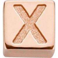 Isabel Bernard Charms - X Rosegold La Concorde Felie 14 Karat Collier Cube in quarz