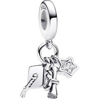 Pandora Charms - Sterling silver Cubic Zirconia in silver