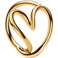 Pandora Ringen - Heart 14k gold-plated ring in gold