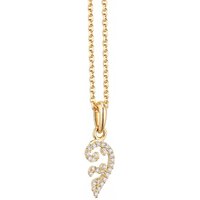 Capolavoro Kettingen - Necklace "Joy" 28 Diamonds Brilliant Cut in gold