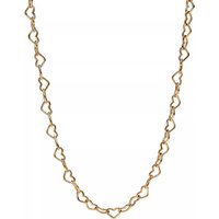 Pandora Kettingen - Heart 14k gold-plated collier in gold