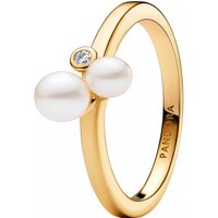 Pandora Ringen - 14k Gold-plated unique metal blend  Mixed stone in gold