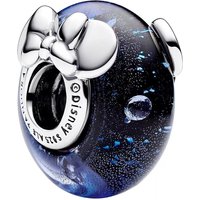 Pandora Charms - Disney Mickey and Minnie sterling silver charm wit in blue