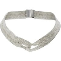 Fabiana Filippi Kettingen - Necklace With Bright Light Point Details in silver